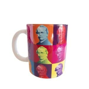 Taza Gregor Mendel PopArt de luj0
